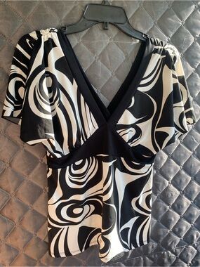 Tempted Y2K-era babydoll blouse